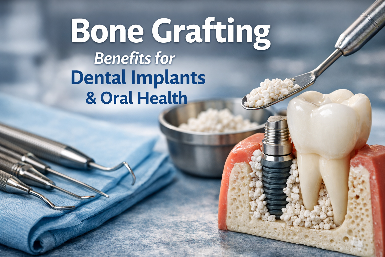 bone grafting benefits for dental implants and oral health